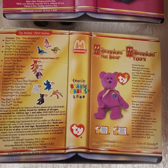 "5" TY Beanies - Picture 8 of 13